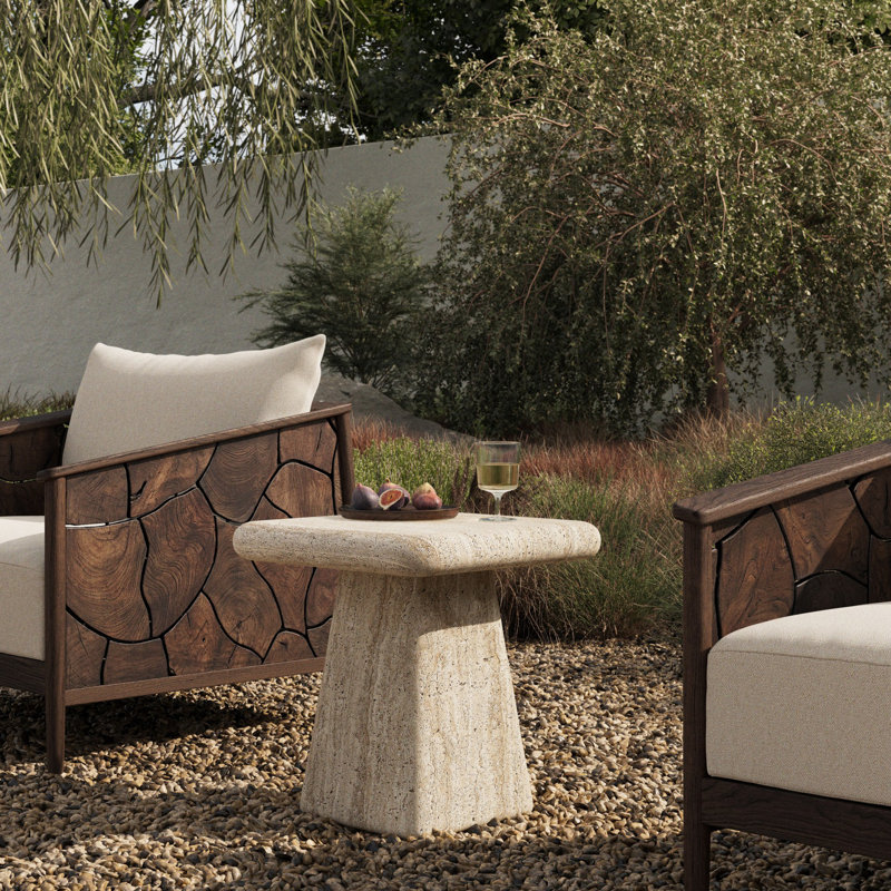 Cava Outdoor Square Side Table