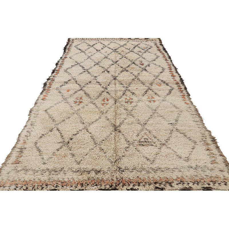One-of-a-Kind 6’3”x11’2” Hand Knotted Area Rug