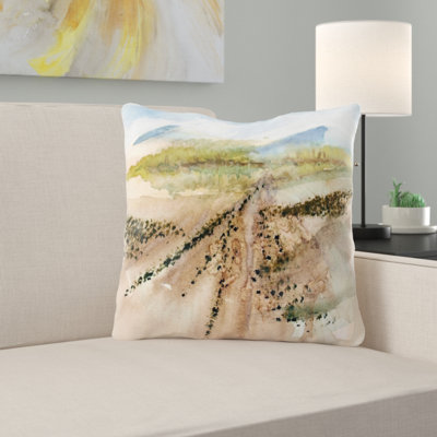 Coussin watercolour Oronoco
