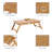 11.8'' H x 15.94'' W Laptop Cart