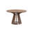 Seda Walnut Finish Round Dining Table