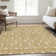 Premium Machine Washable Prisco Gold Rug