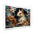 White Single Picture Framed