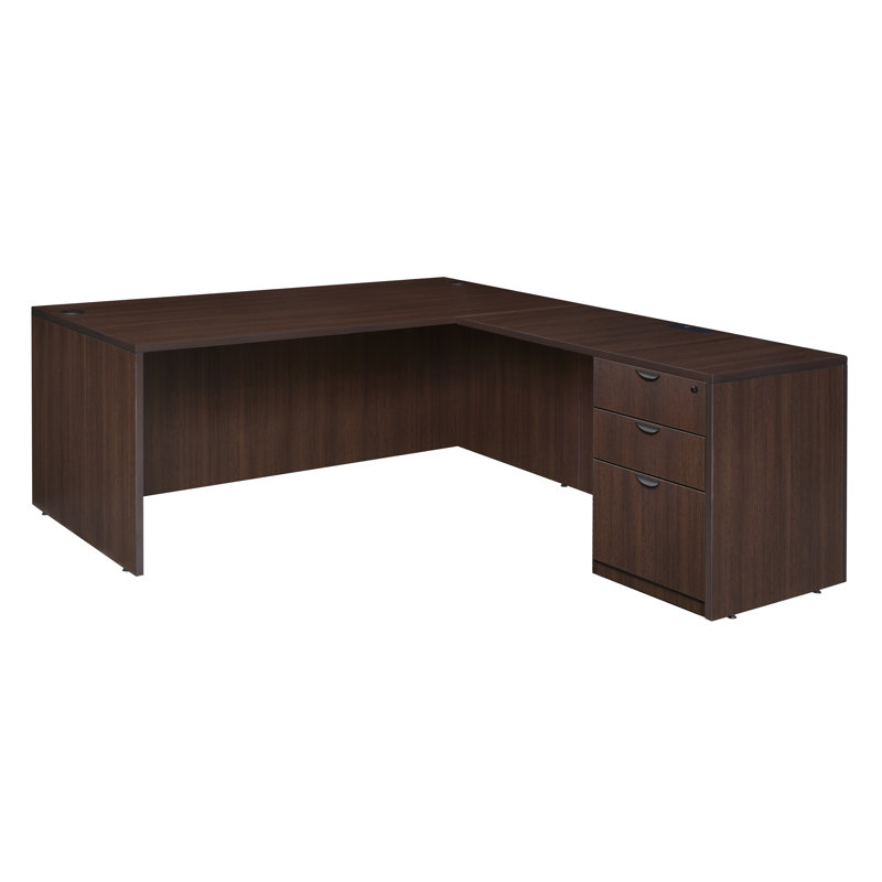 Bureau Nevjana, Acajou, H 29 po x l 66 po x P 77 po