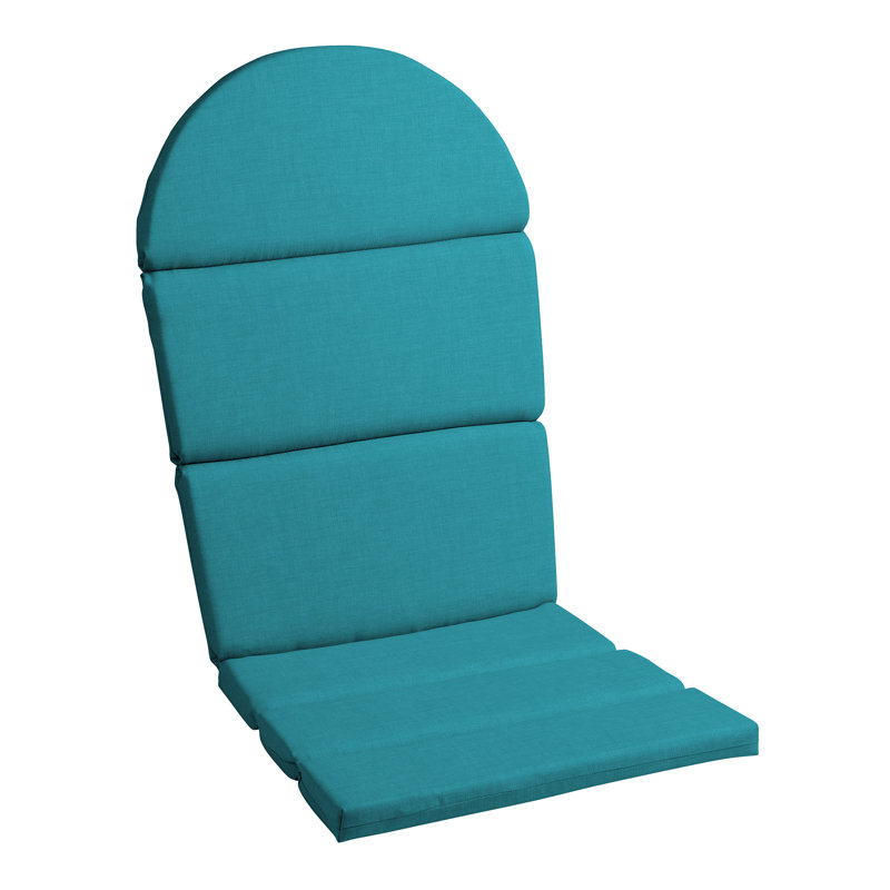 Coussin de siège intérieur / extérieur en mousse Arden, 20 x 18, Bleu lac