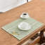 Pinjarra Linen Placemats Washable Fabric Table Placemats