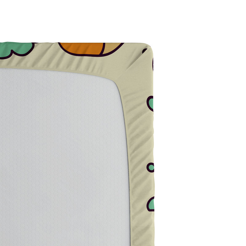 Ensemble de 2 drap-housse Ambesonne Urban Graffiti Doodle absurde multicolore, Drap-housse de taille simple
