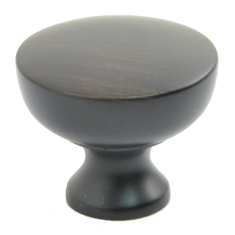 Poignée champignon de diamètre 1 3/8 po, Bronze huilé