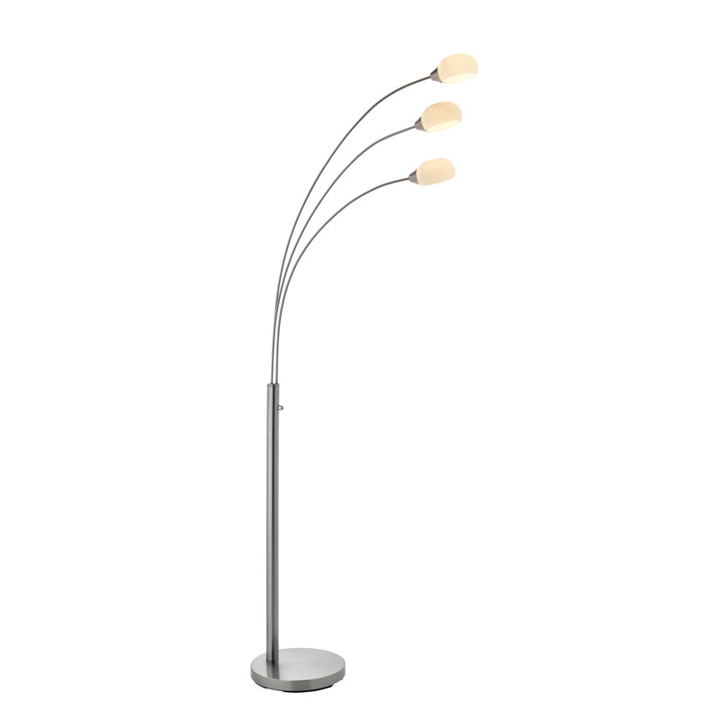 Eisenbarth 180cm Satin Nickel LED Tree Floor Lamp