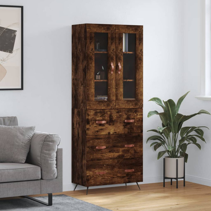 69.5cm Sideboard, Smoked Oak