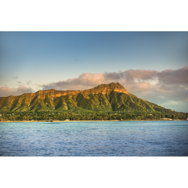 Waikiki Beach by Pgiam - Wrapped Canvas Print, 20cm H x 30cm W x 3.8cm D