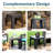 Contemporary Plastic Outdoor Patio Side Table-835921103