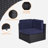 Jaiah 6 - Person Patio Conversation Set with Cushions-1974871362