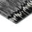 Premium Machine Washable Prisco Black Rug-822950418