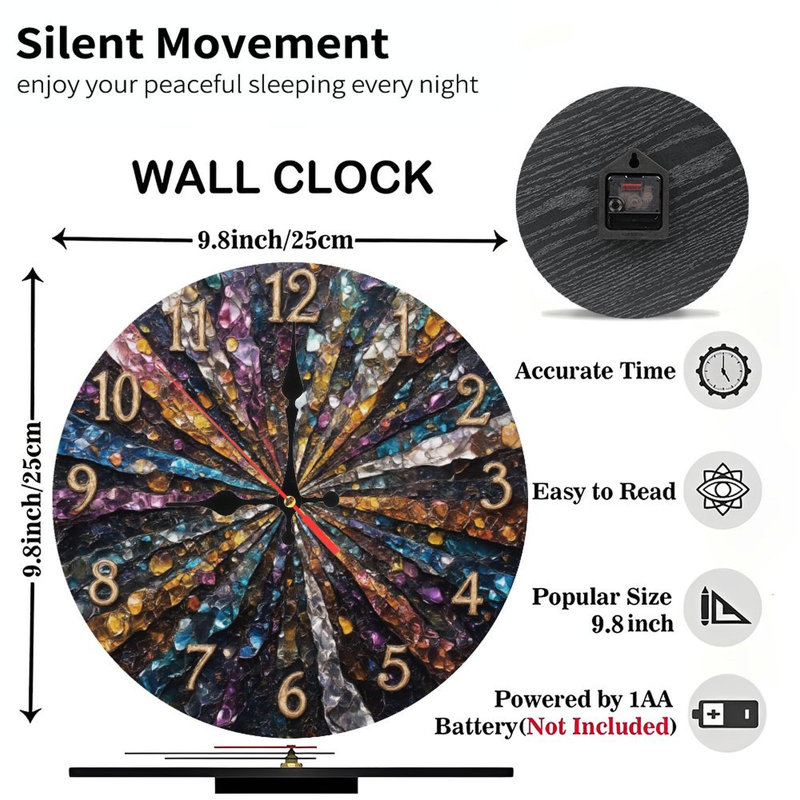 Horloge radieuse