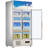 Commercial Refrigerator,Display Fridge Upright Beverage Cooler, Glass Door with LED Light for Home, Store, Gym or Office, (23 cu.ft. Double Swing Door)