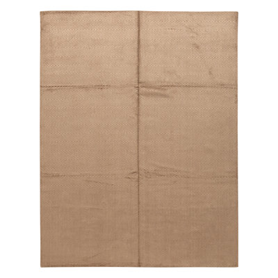 Hand Knotted Area Rug in Brown