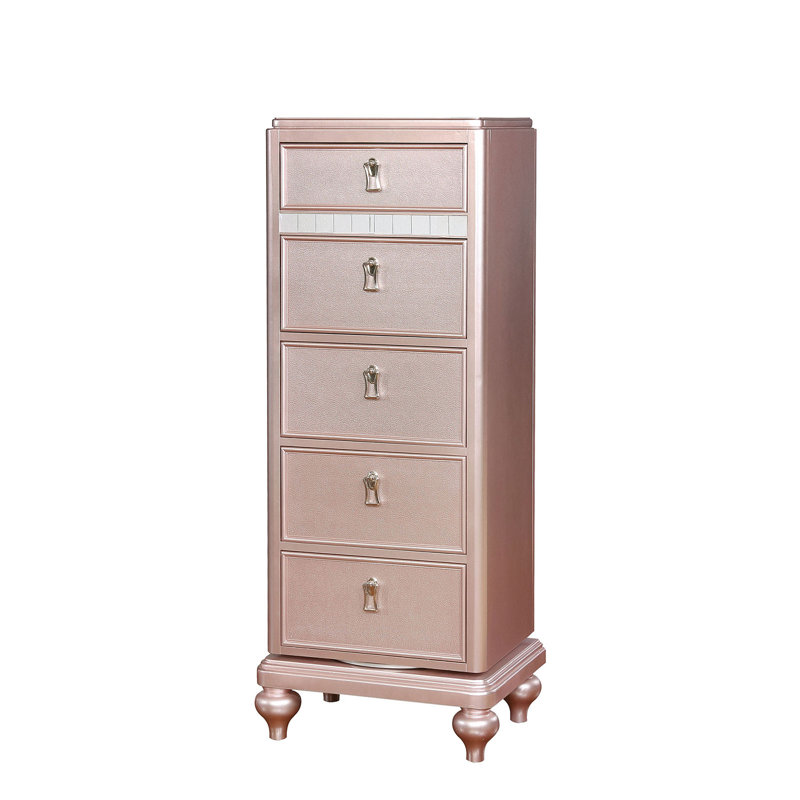 Commode 5 tiroirs Alisson