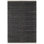 Herringbone Black Handwoven Cotton Rug