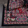 Modena Oriental Black/Red Area Rug