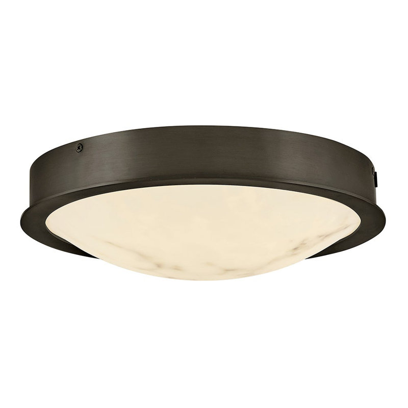 Cava 1 - Light LED Flush Mount, Matte Black