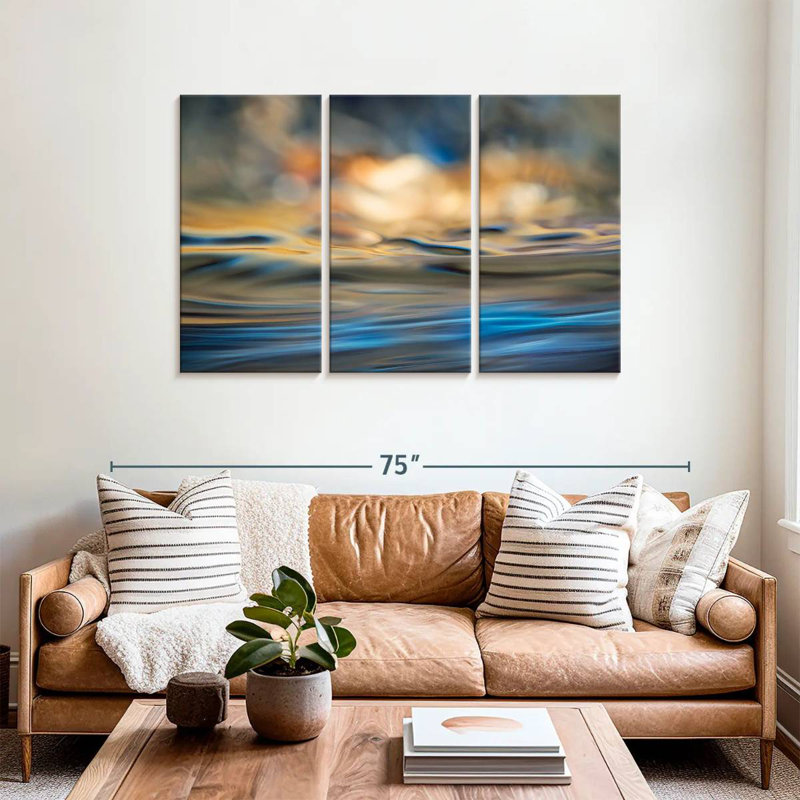 Avery Evening Waves, 36" H x 57" W