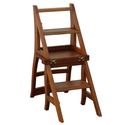  Chaise d'appoint en bois de châtaignier massif