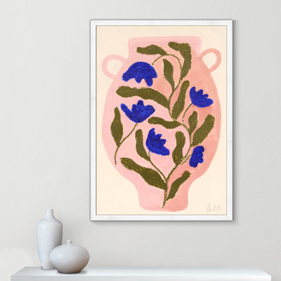 Vase No. 01 Print by Camilla Bergqvist