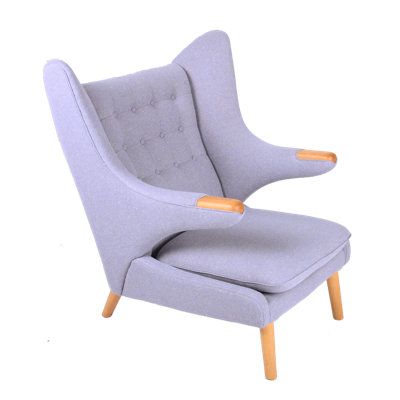 Fauteuil à housse capitonnée Chamorro de 35,4 po de largeur