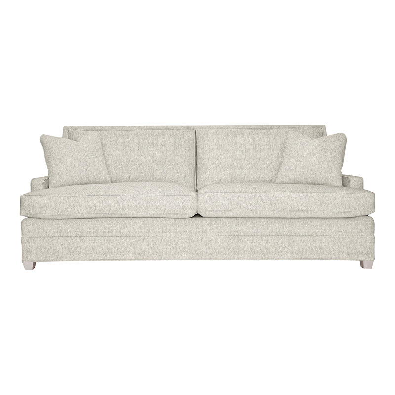 Riverside Sofa, No, Nomad Snow Crypton® Chenille, Dove Gray