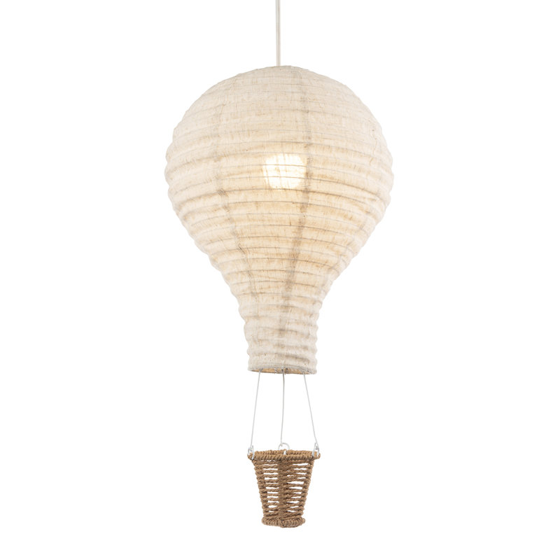 49cm H Fabric Novelty Pendant Shade ( No Direct Attachment Method ) in Beige