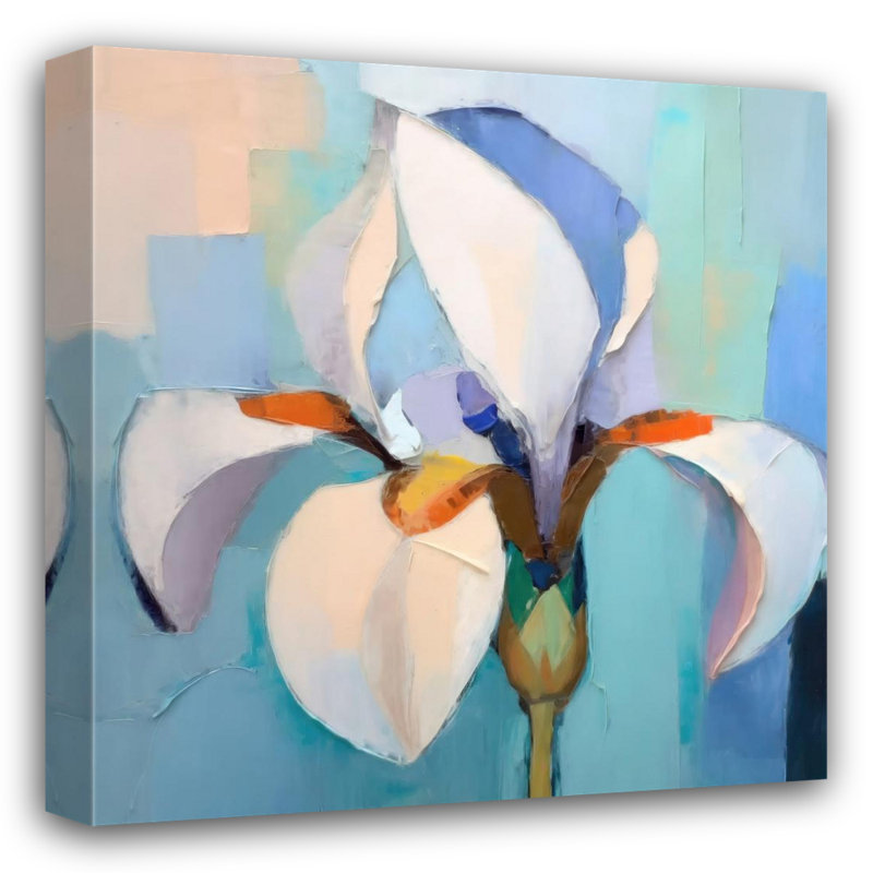 " Iris 3 ", 24" H x 24" W