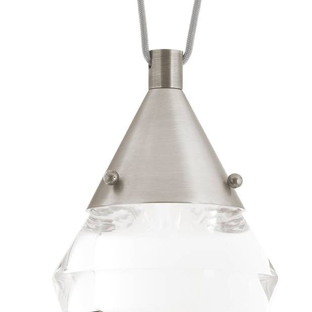Berkley Multi-Drop Chandelier, Vintage Silver