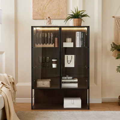 Modern Display Cabinet with Sturdy Construction for Various Rooms