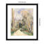 «Path at the Entrance of the Forest» par Paul Cezanne, impression d'art mural en bois-100477801-100477803