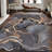 Chic Contemporary Floral Print Non Woven Thin Type Rug Perfect for Adding Sophisticated Style to Any Room in Your Home-1871852423