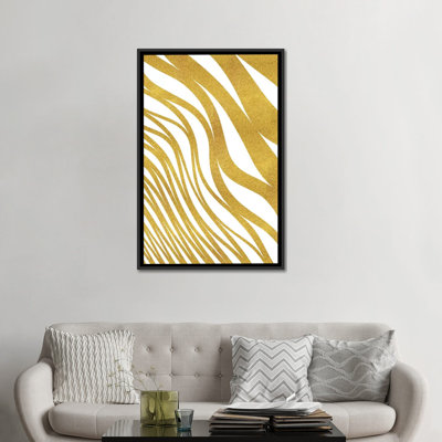 «Golden Wave», impression sur toile