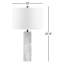 Lampe de table en métal Chesterland
