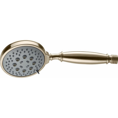 Traditional 4.13" Brass Multi Function Handshower 1.8 GPM