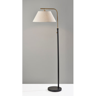 Hudley 58.5'' Black Task Floor Lamp