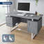Bureau pour bureau avec tiroirs et rangement, l 51,25 po-1740002568