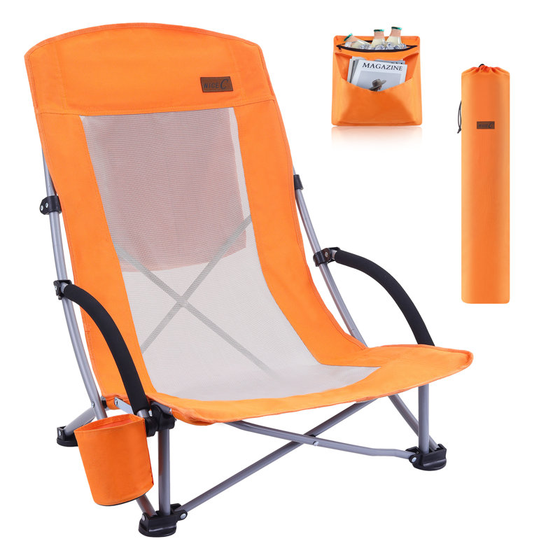 Chaise de plage Damyn, Orange