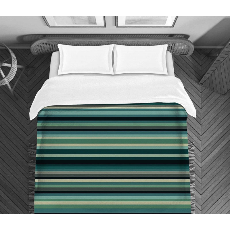 Polyester Striped Comforter, Queen Comforter
