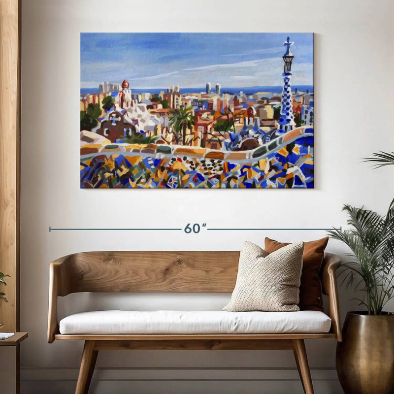 Sireci Barcelona Gaudi, 32" H x 48" W