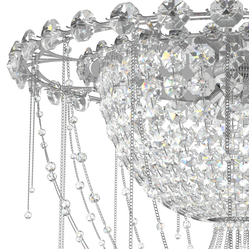 Chrysalita 5 - Light Flush Mount, Spectra Crystal Clear