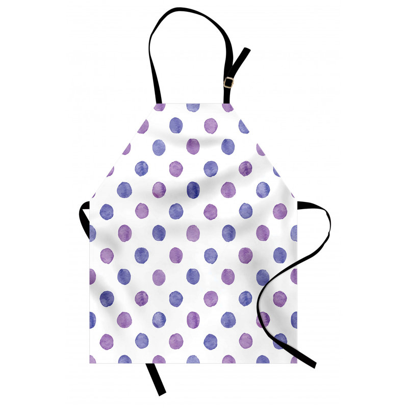 Tablier à points pois