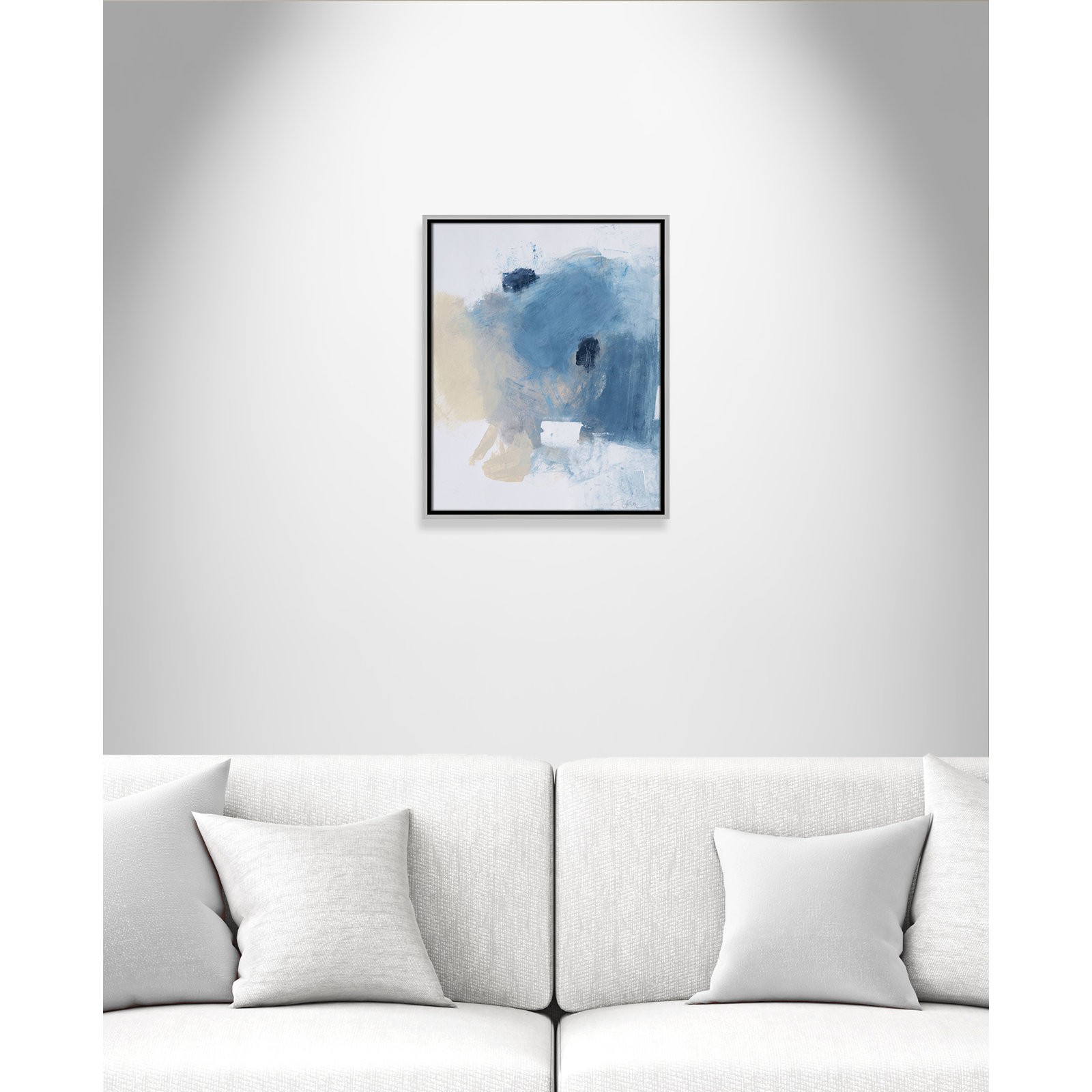 Coastal Carnival I Print by Casa Fine Arts, No Mat, 21.5" H x 17.5" W x 2" D, Silver Floater Framed Canvas