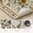 Sunflower Pattern Non-Slip Washable Kitchen Mats