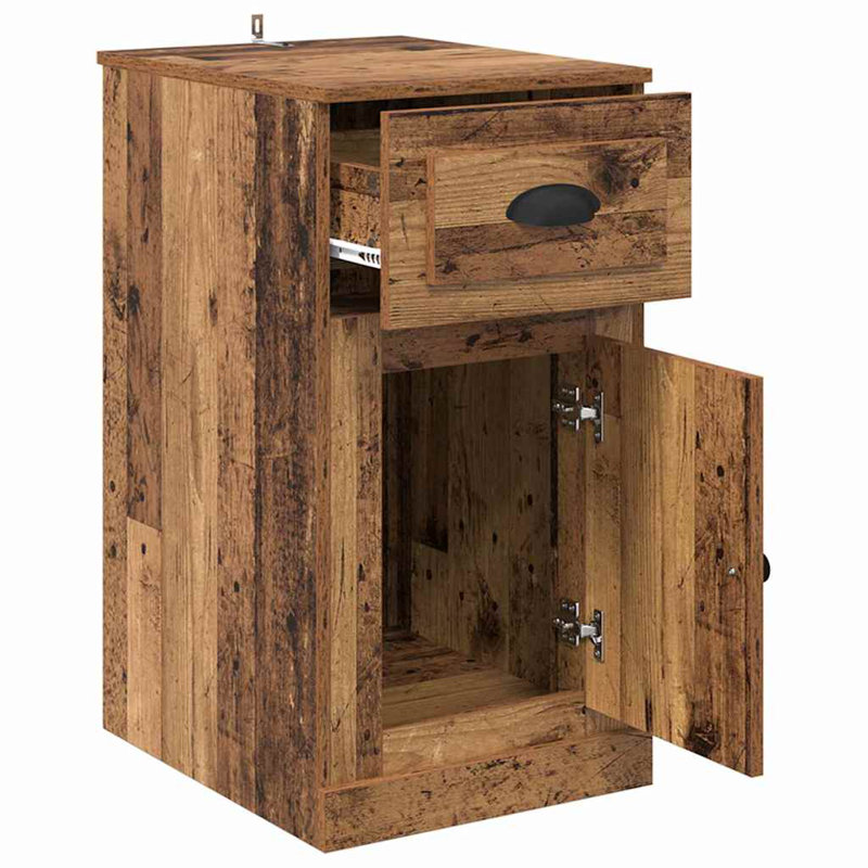 Rectangle Accent Cabinet, Old Wood