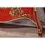Vintage Hand-Painted Red Sideboard